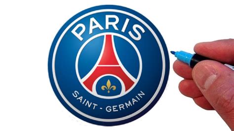 how to draw psg logo